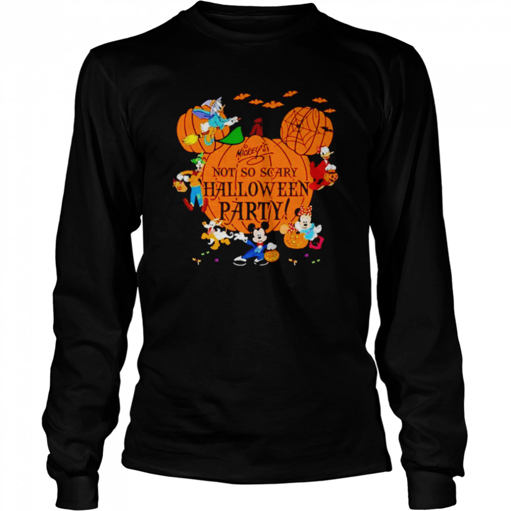 Not so scary Halloween party shirt Long Sleeved T-shirt