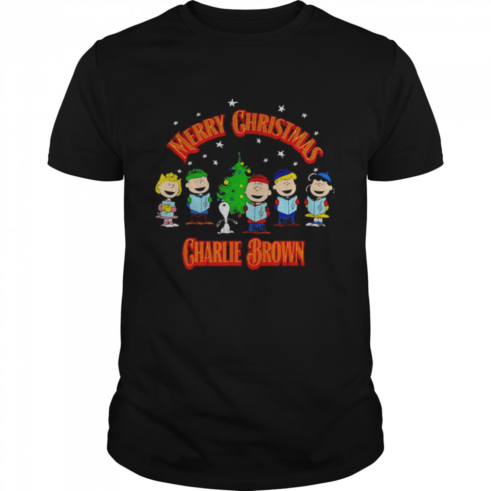 Peanuts Holiday Charlie Brown Merry Christmas shirt Classic Men's T-shirt
