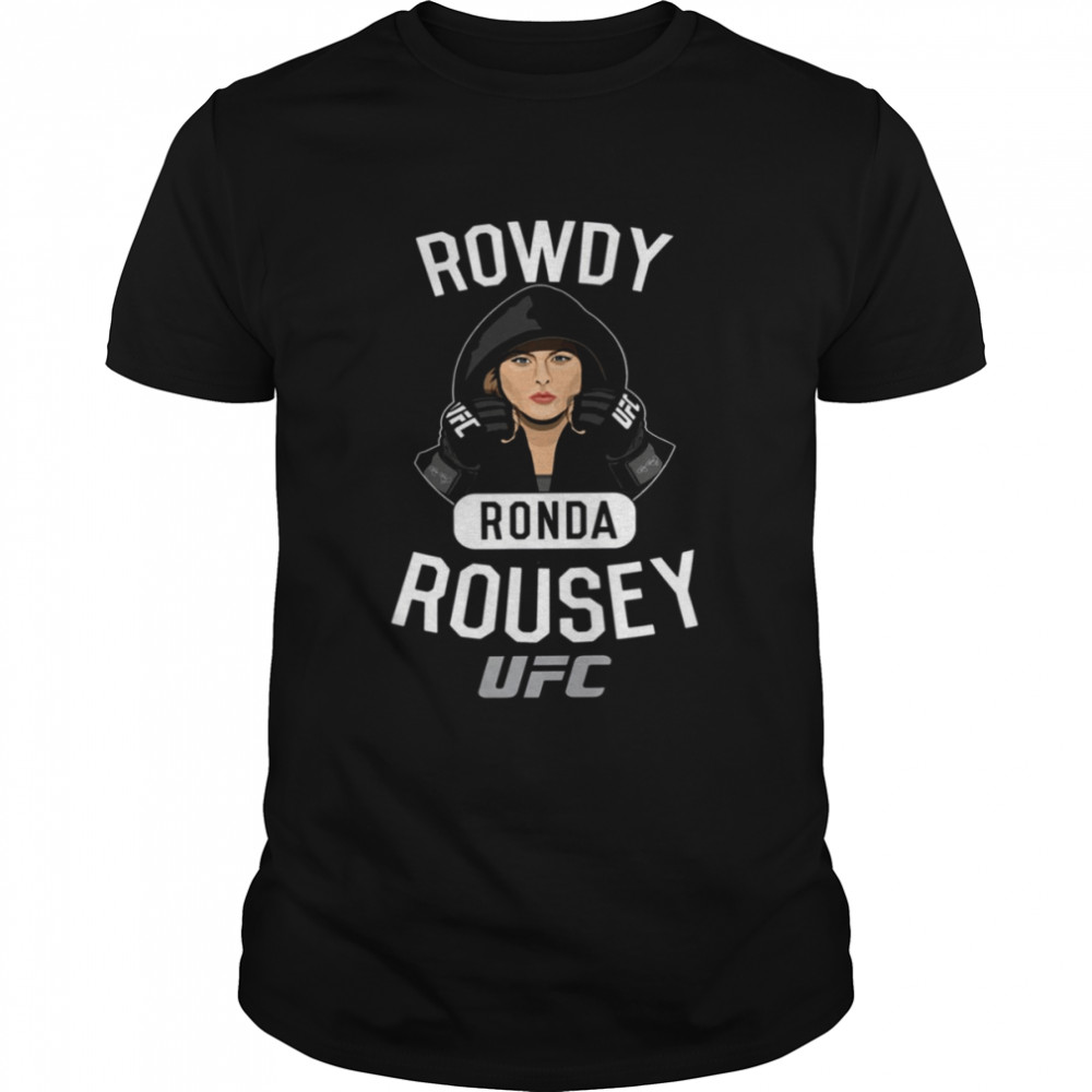 Rowdy Ronda Rousey UFC Black shirt Classic Men's T-shirt