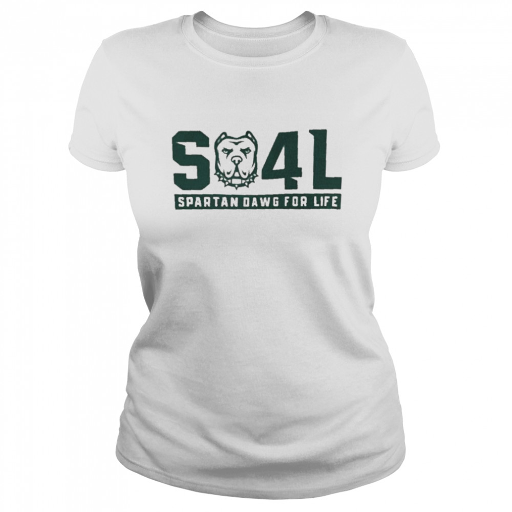 Sd4l Spartan Dawg For Life  Classic Women's T-shirt