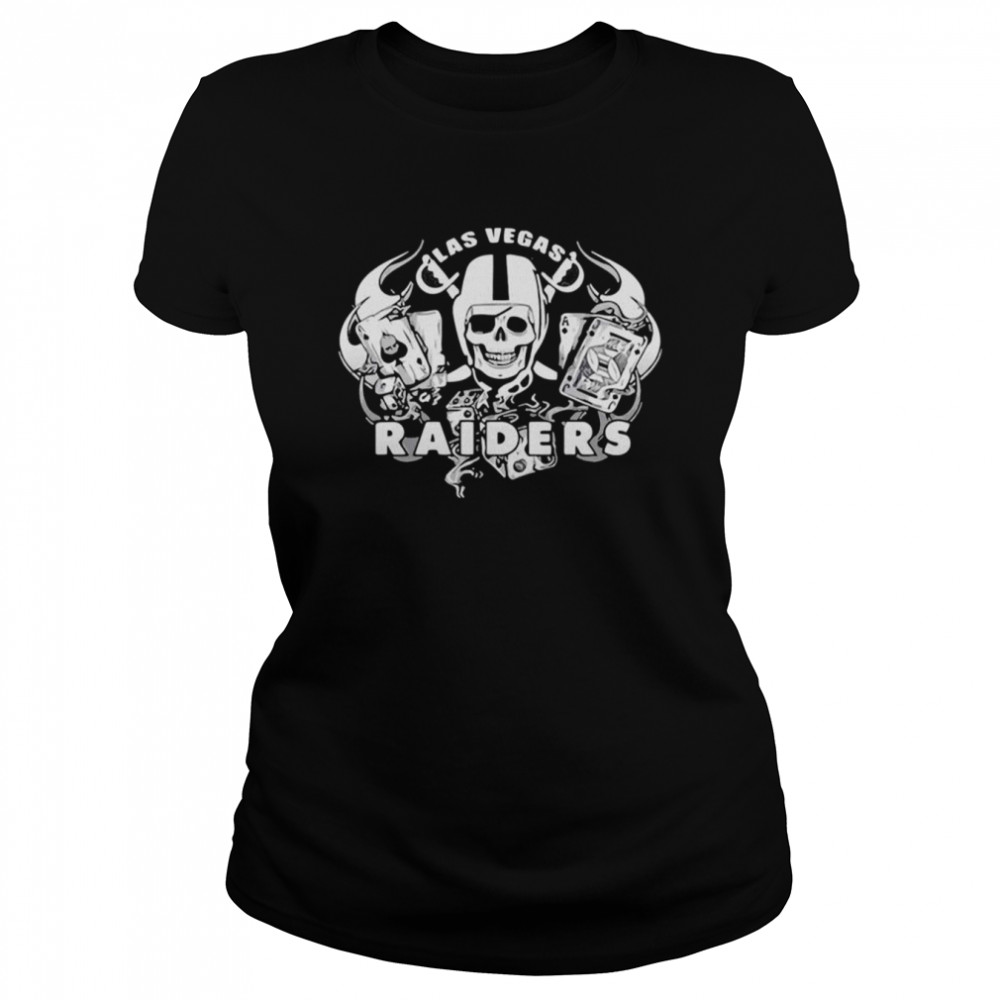 Skull in Las Vegas  Classic Women's T-shirt
