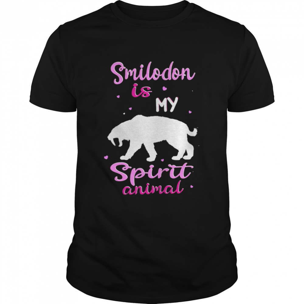 Smilodon Spirit Animal shirt Classic Men's T-shirt