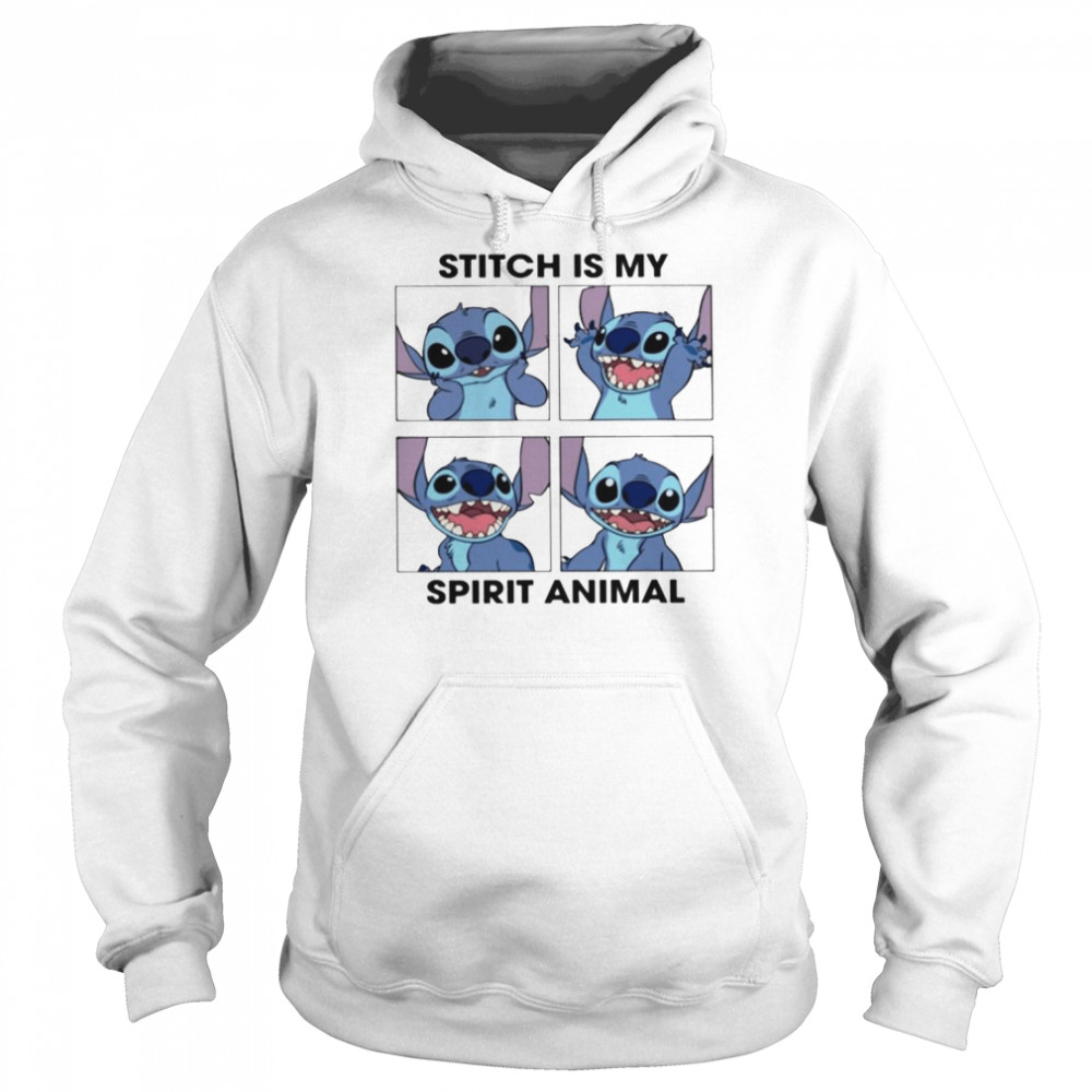 Stitch is my spirt animal shirt Unisex Hoodie