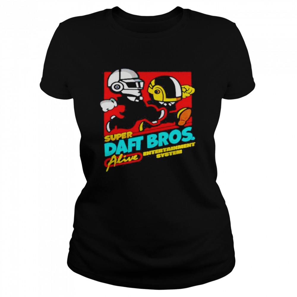 Super Daft Bros High Quality Of Daft Punk  Classic Women's T-shirt