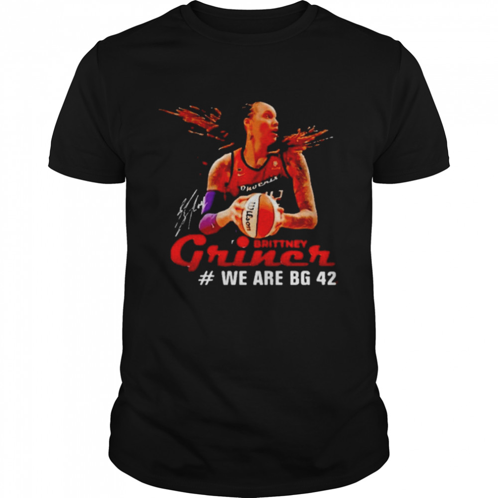 Support Brittney Griner We Are BG 42  Classic Men's T-shirt