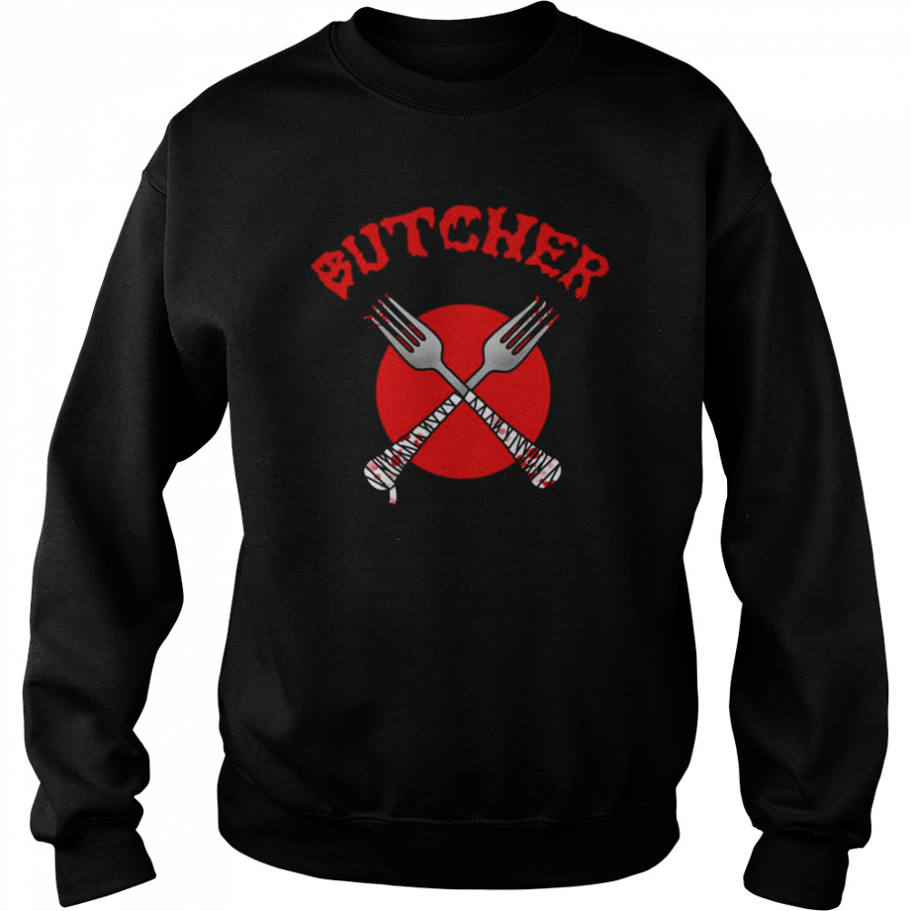 The Butcher Happy Halloween shirt Unisex Sweatshirt