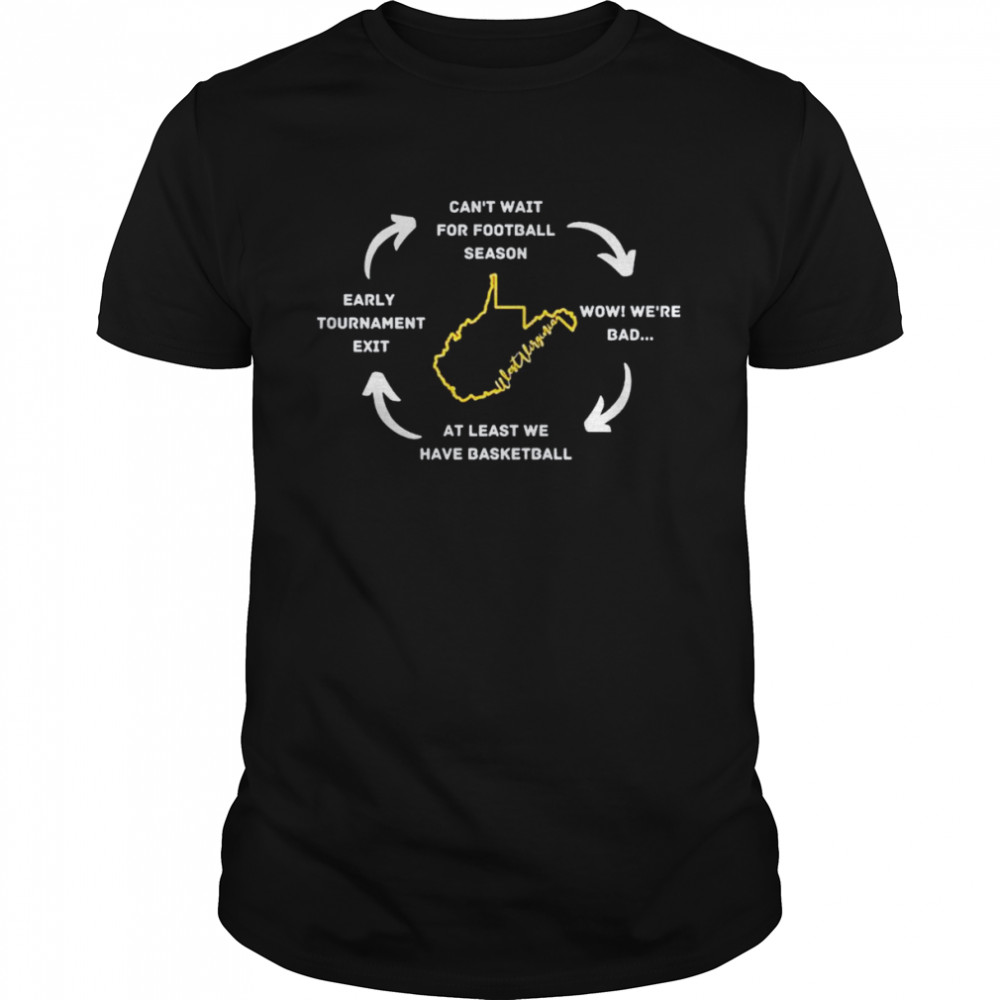 The cycle of life West Virginia style shirt Classic Men's T-shirt