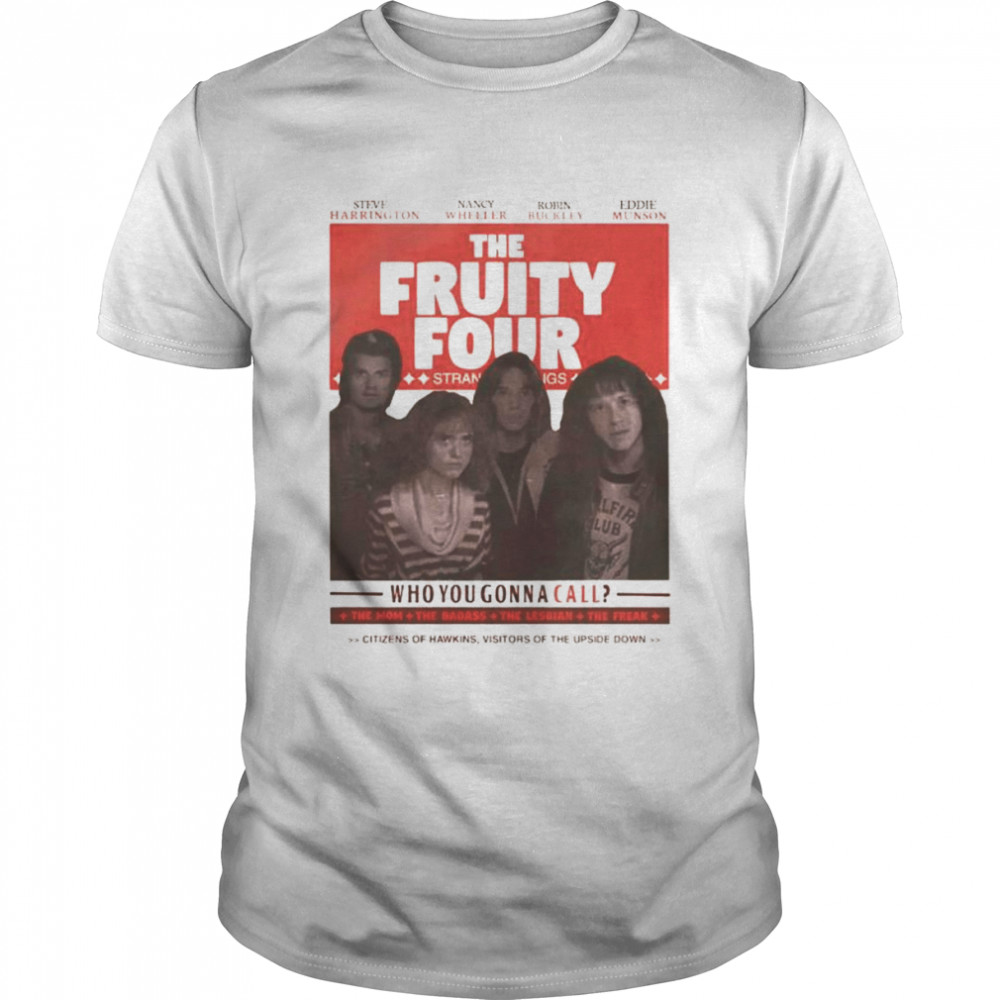 The Fruity Four Eddie Munson Stranger Things Season 4  Classic Men's T-shirt