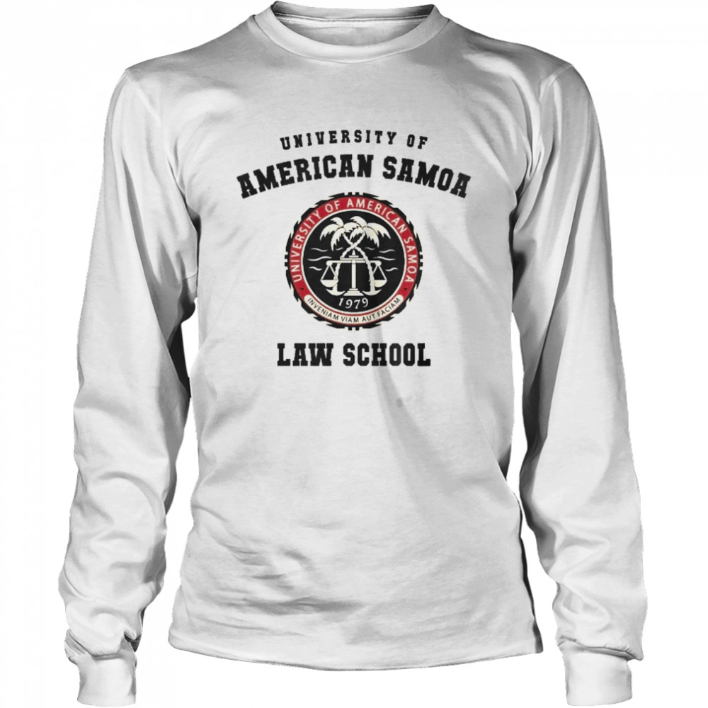 University Of American Samoa Law School Logo Better Call Saul Goodman shirt Long Sleeved T-shirt