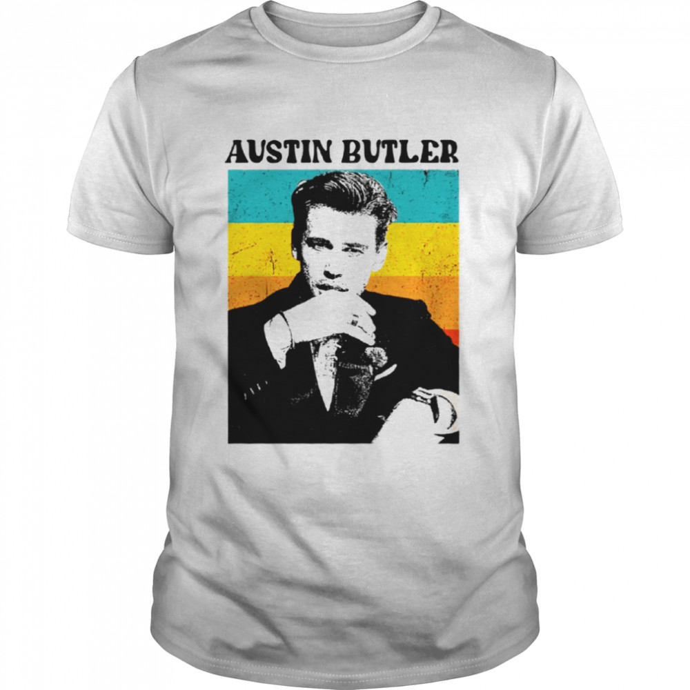 Vintage 2022 Movie Merch Austin Butler Elvis Presley shirt Classic Men's T-shirt