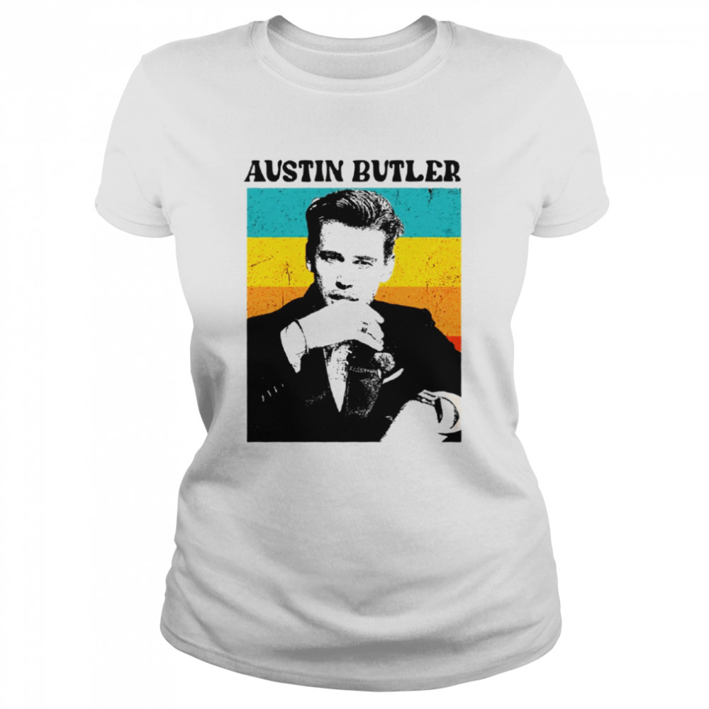 Vintage 2022 Movie Merch Austin Butler Elvis Presley shirt Classic Women's T-shirt