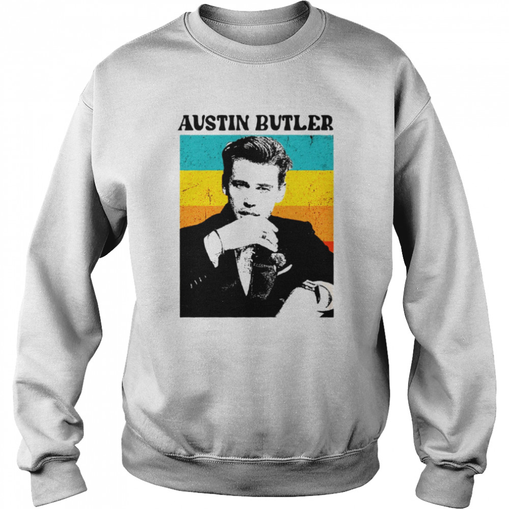 Vintage 2022 Movie Merch Austin Butler Elvis Presley shirt Unisex Sweatshirt