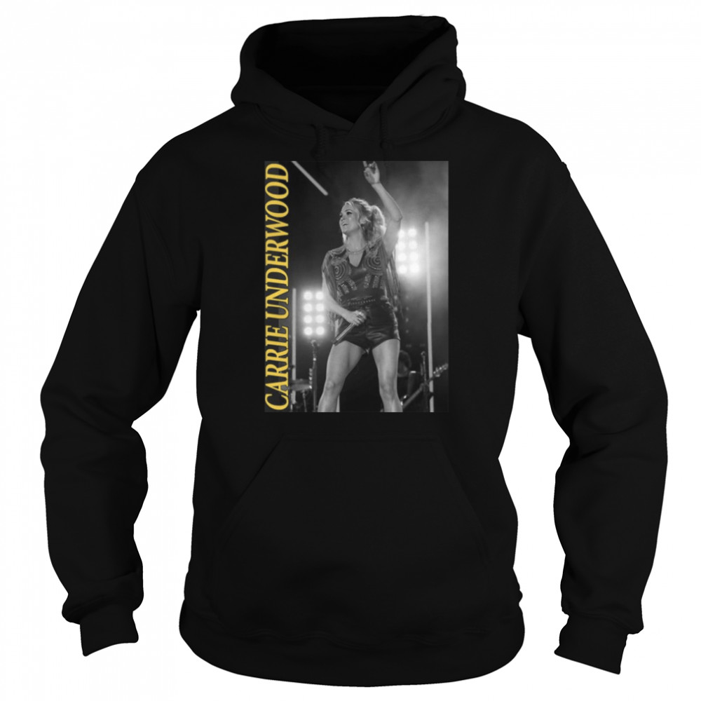 Vintage Country Music Carrie Underwood Cry Petty Idol Gift Fot You shirt Unisex Hoodie