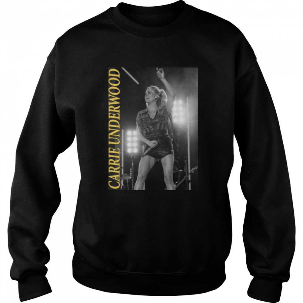 Vintage Country Music Carrie Underwood Cry Petty Idol Gift Fot You shirt Unisex Sweatshirt