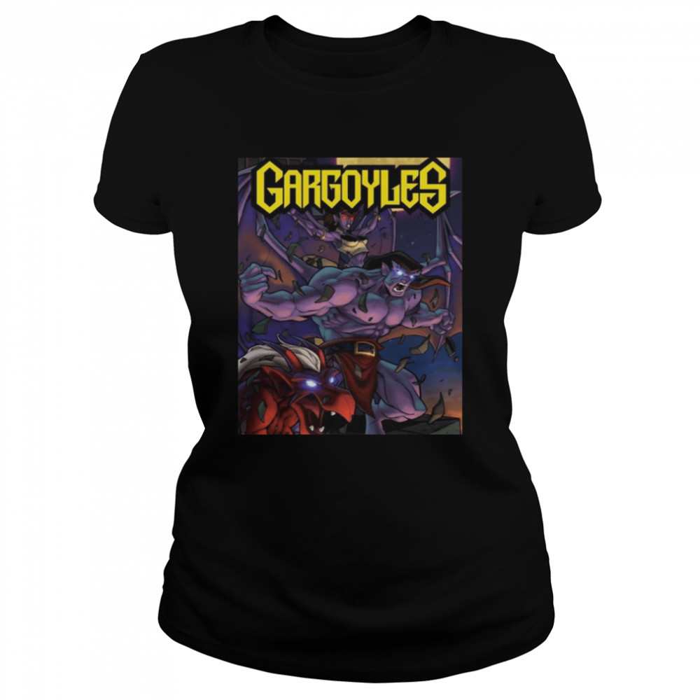 Iconic Design Gargoyles 90s Cartoon shirt - Kingteeshop