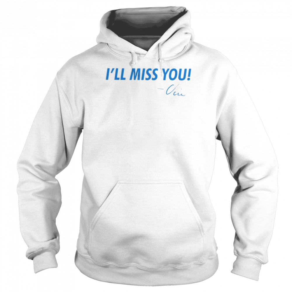 I'll miss you Vin Scully t-shirt, hoodie, sweater and long sleeve