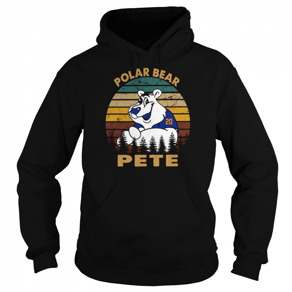 Pete Alonso New York Mets Polar Bear Pete Youth T-Shirt
