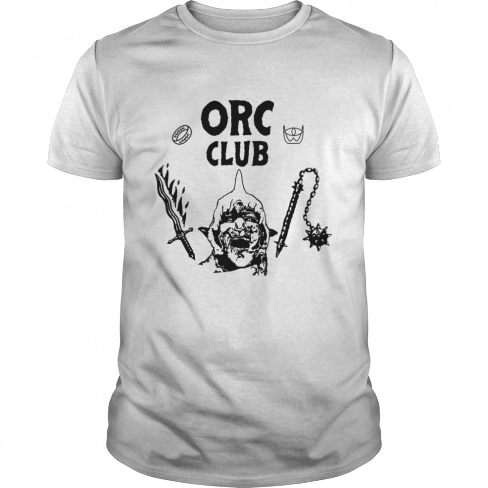 Overeenkomstig met Fonetiek Continent Crossover Orc Club Hellfire Club Stranger Things X Lord Of The Rings shirt  - Kingteeshop