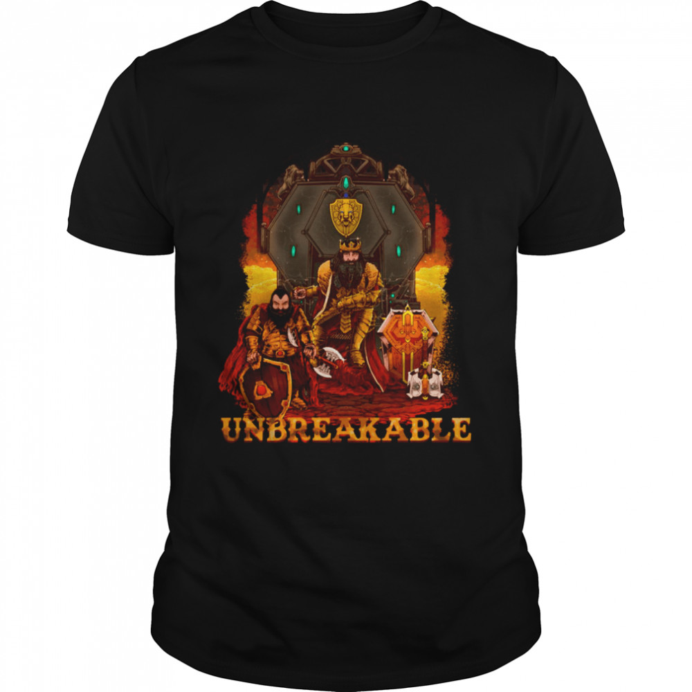 Dwarf King And Is Trusted Guardian Unbreakable Lord Of The Ring shirt Classic Men's T-shirt