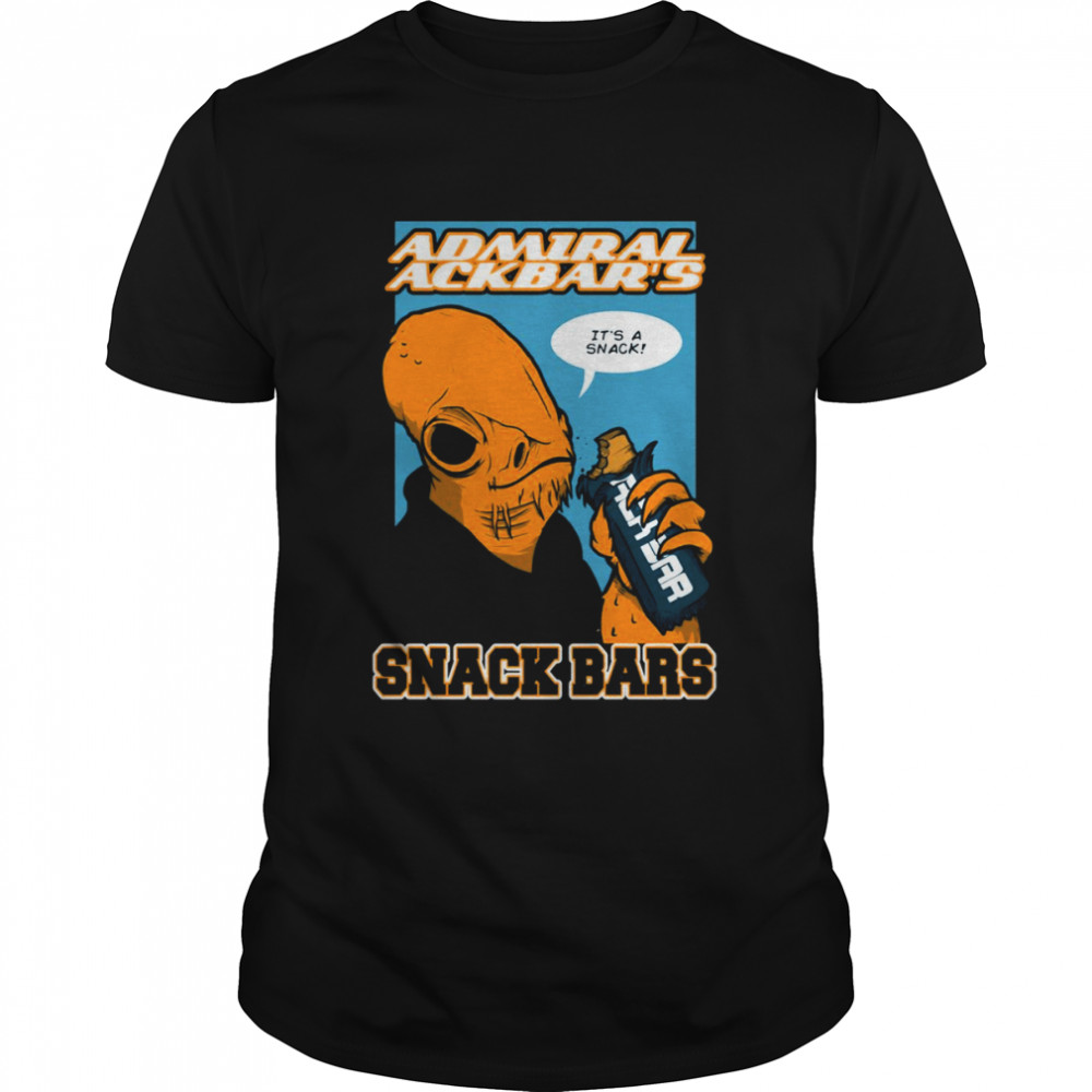 It’s A Snack Admiral Ackbar’s Star Wars shirt Classic Men's T-shirt