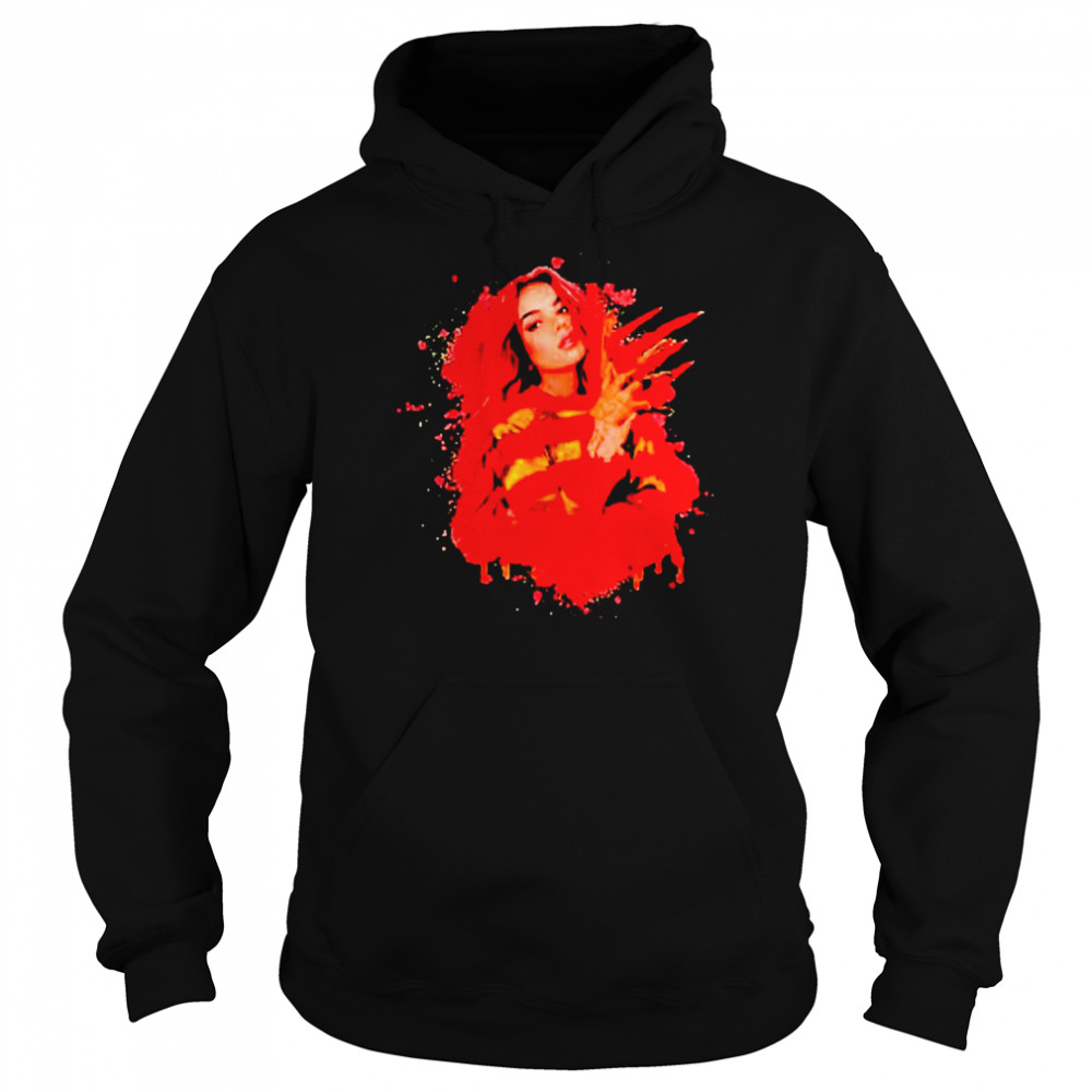 karol g red hair shirt unisex hoodie