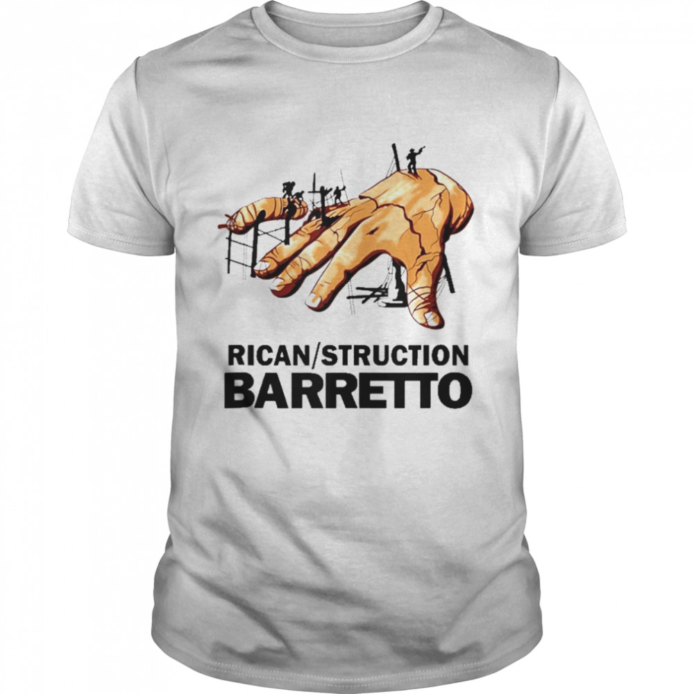 Ray Salsa Dura Barretto Rican Struction Vintage De Fania  Classic Men's T-shirt