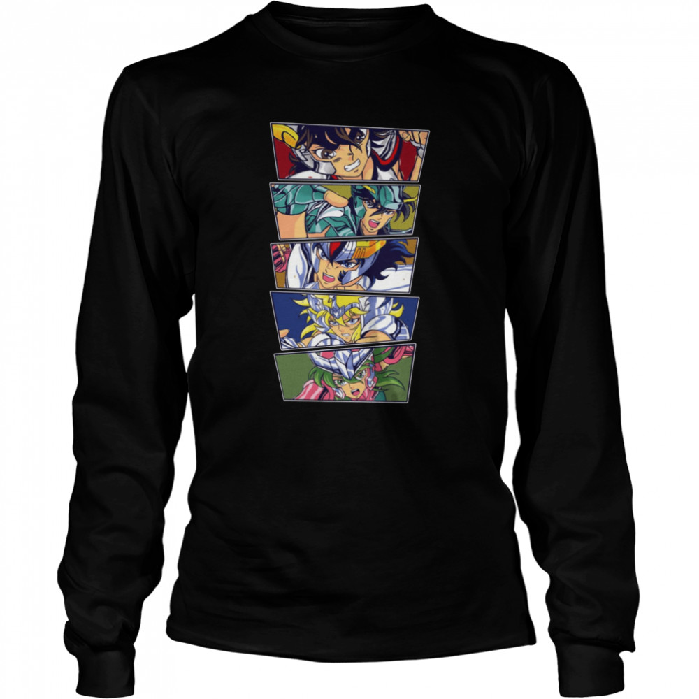 The Knights Knights of the Zodiac Anime shirt Long Sleeved T-shirt