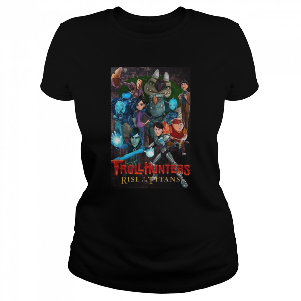 Trollhunters Rise Of The Titans shirt Classic Women's T-shirt