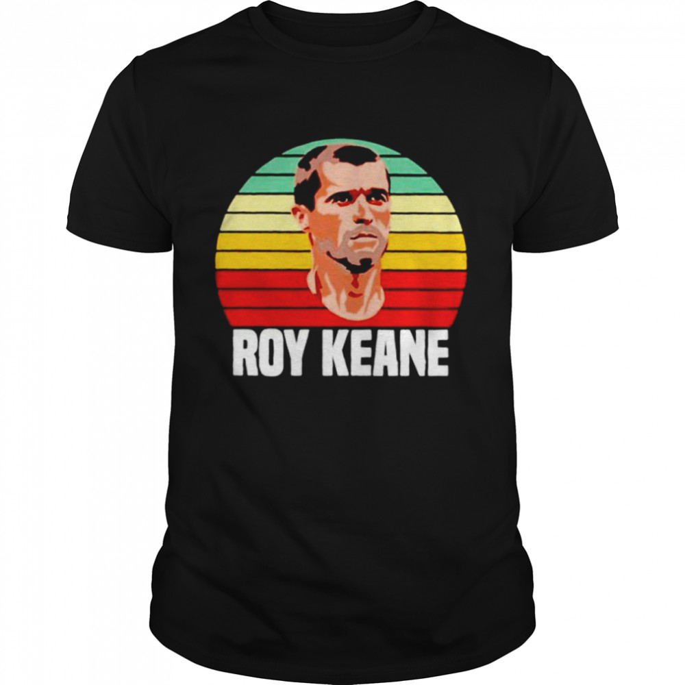 Face of Roy Keane Manchester United shirt