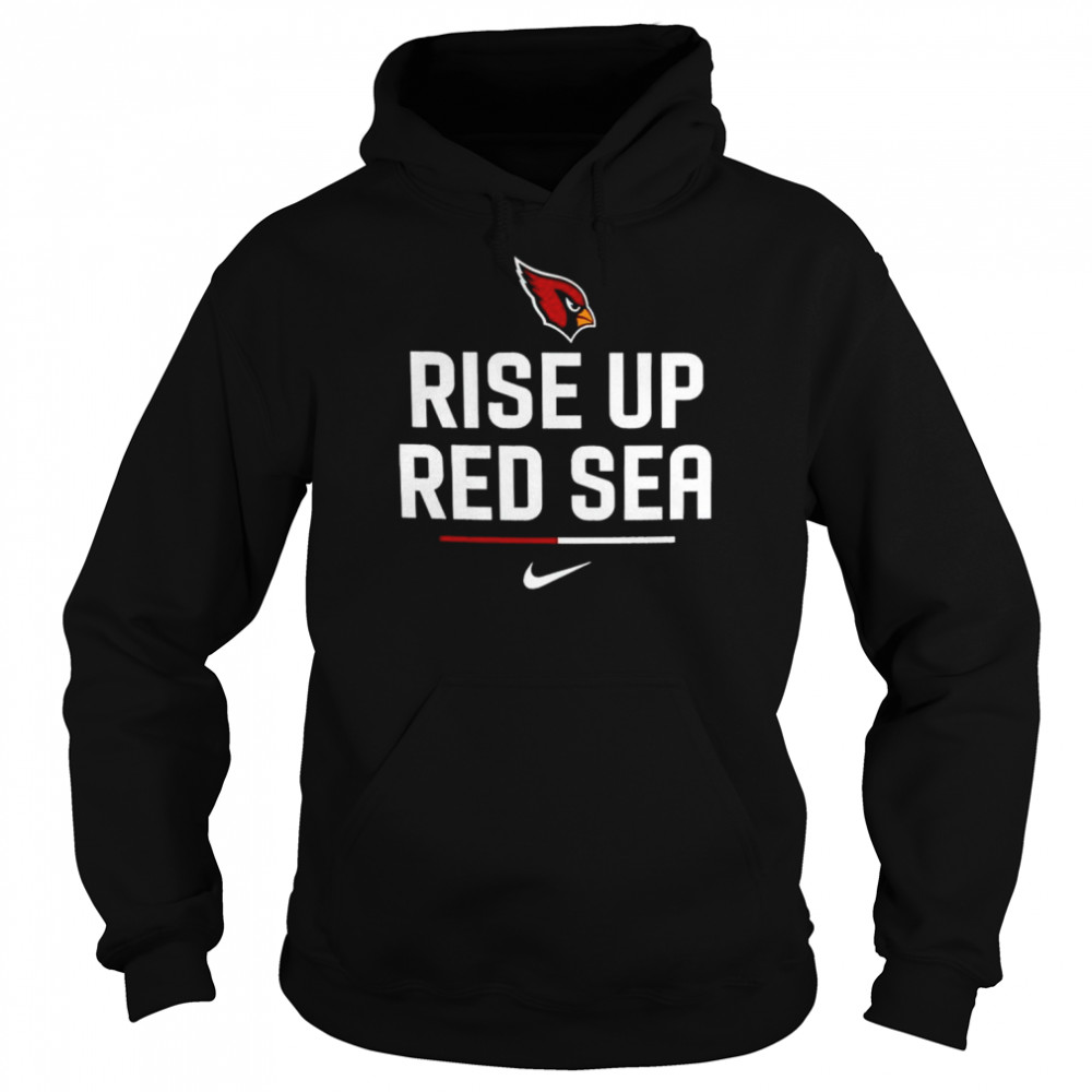 Arizona Cardinals rise up red sea shirt - Kingteeshop
