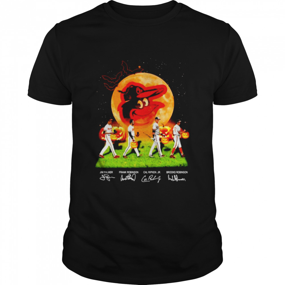 The Baltimore Orioles Abbey Road signatures 2022 shirt