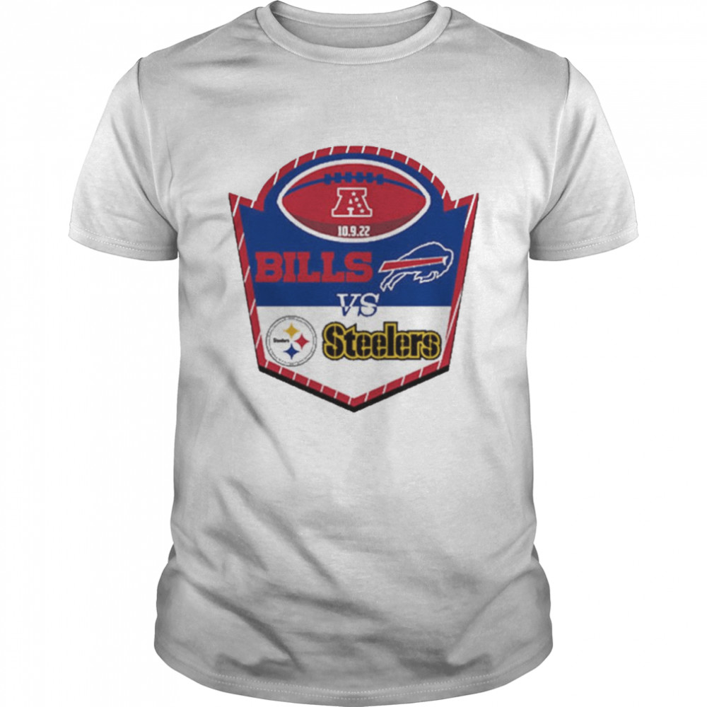 Buffalo Bills vs Pittsburgh Steelers Matchup NFL 10.9.22 shirt Classic Men's T-shirt