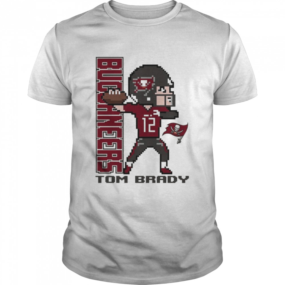 Tom Brady Tampa Bay Buccaneers Pixel shirt - Kingteeshop