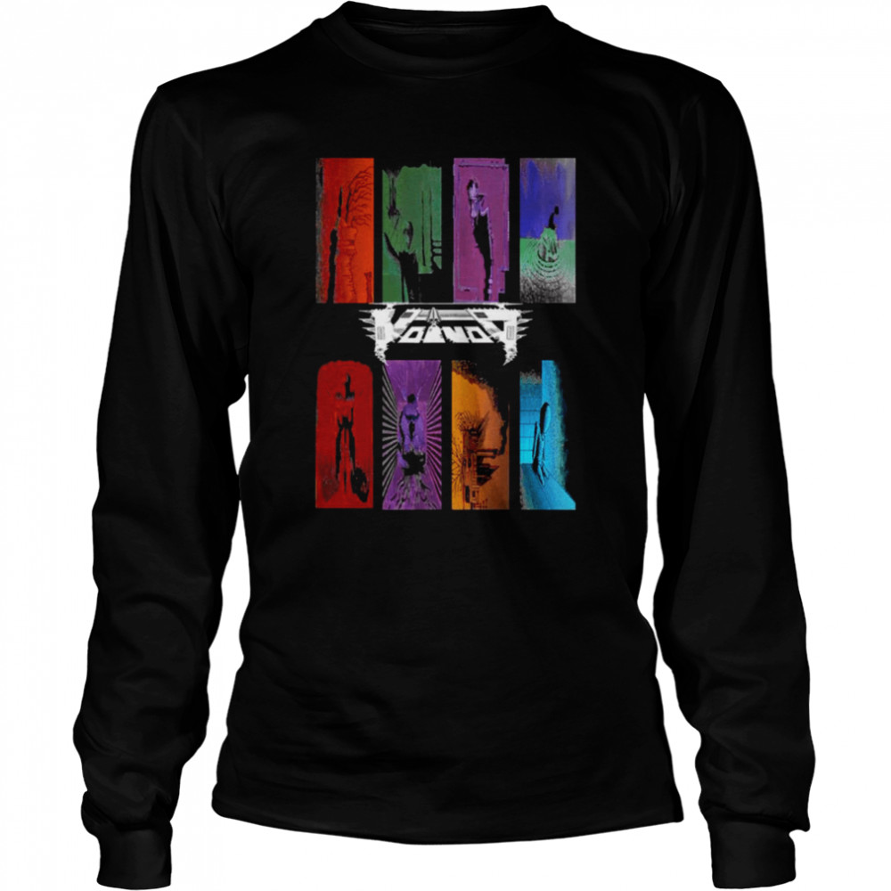 All About Voi Vod Trending 1 Voivod Retro Rock Band shirt Long Sleeved T-shirt