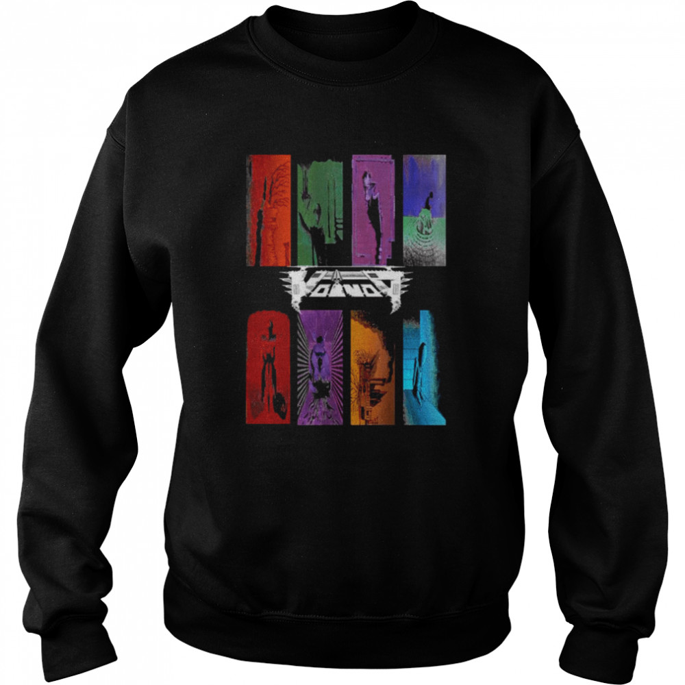 All About Voi Vod Trending 1 Voivod Retro Rock Band shirt Unisex Sweatshirt