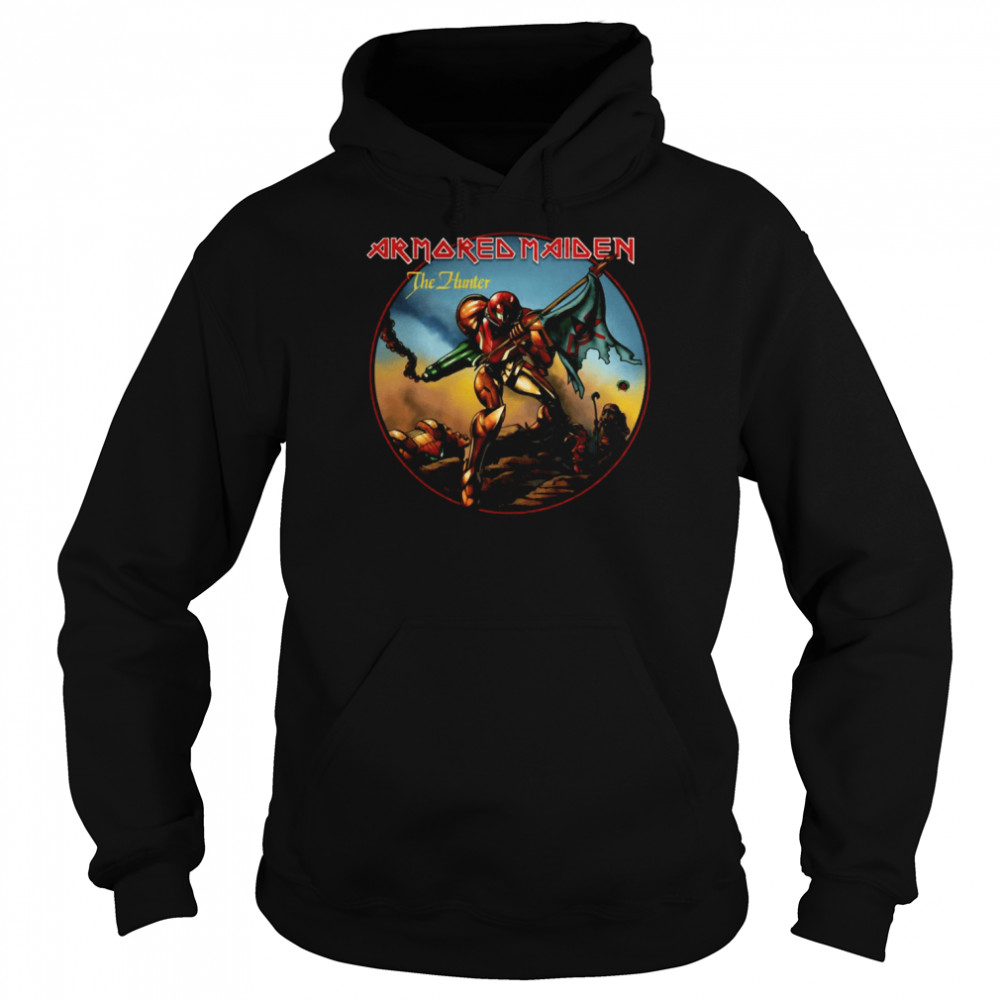Armored Maiden The Hunter Iron Maiden shirt Unisex Hoodie