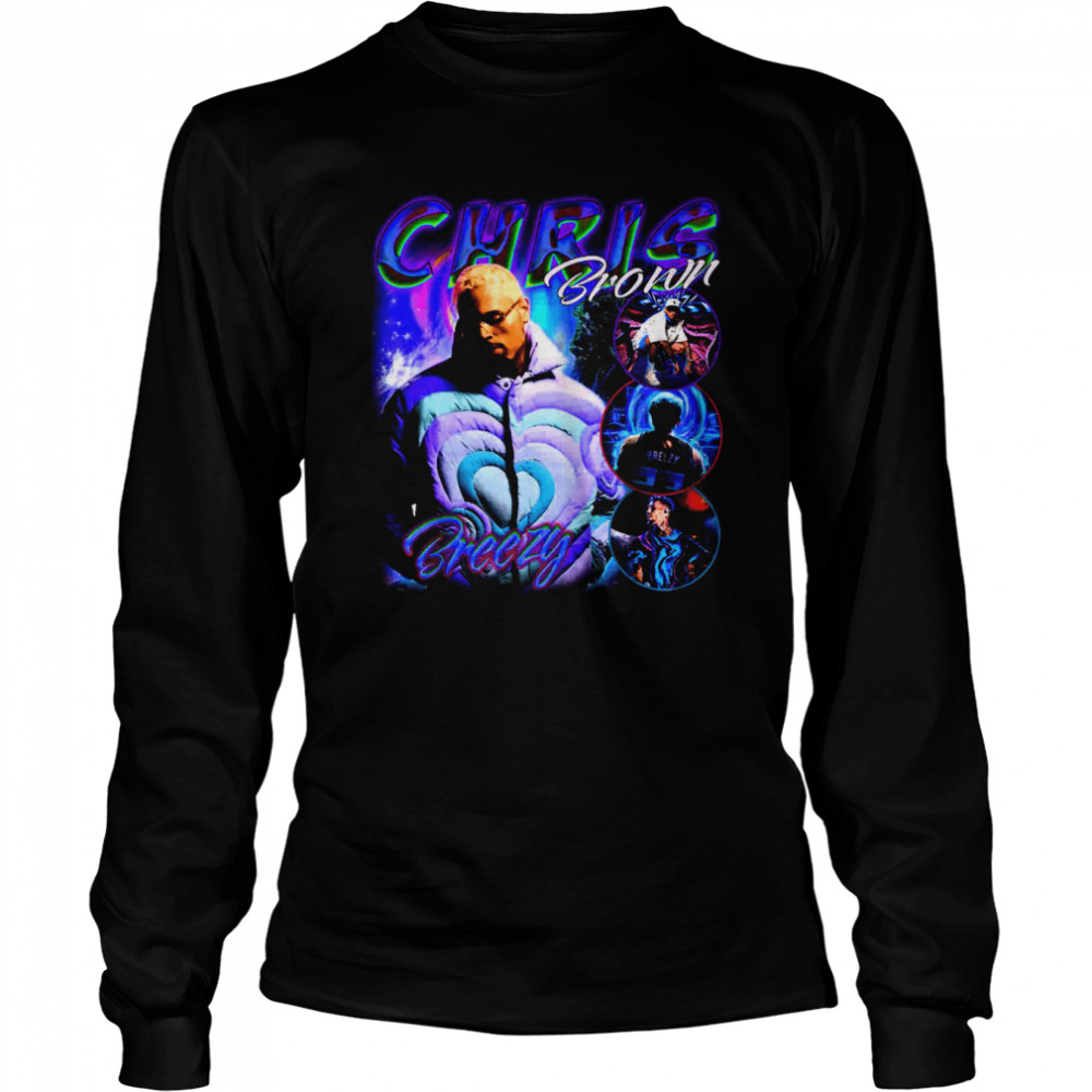 Breezy One Of Them Ones Tour 2022 Music Tour Breezy Chris Brown shirt Long Sleeved T-shirt