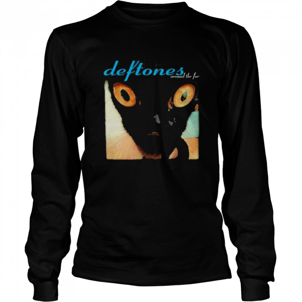 Crazy Ass Moments Deftones Around The Fur Tee Numetal Moment  Long Sleeved T-shirt