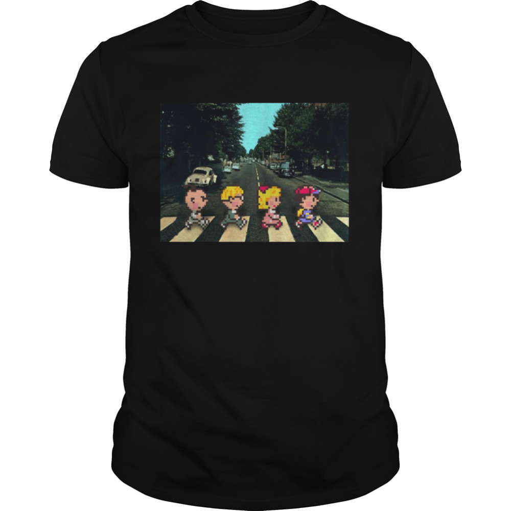Earthbound Abbey Road The Beatles shirt Classic Men's T-shirt
