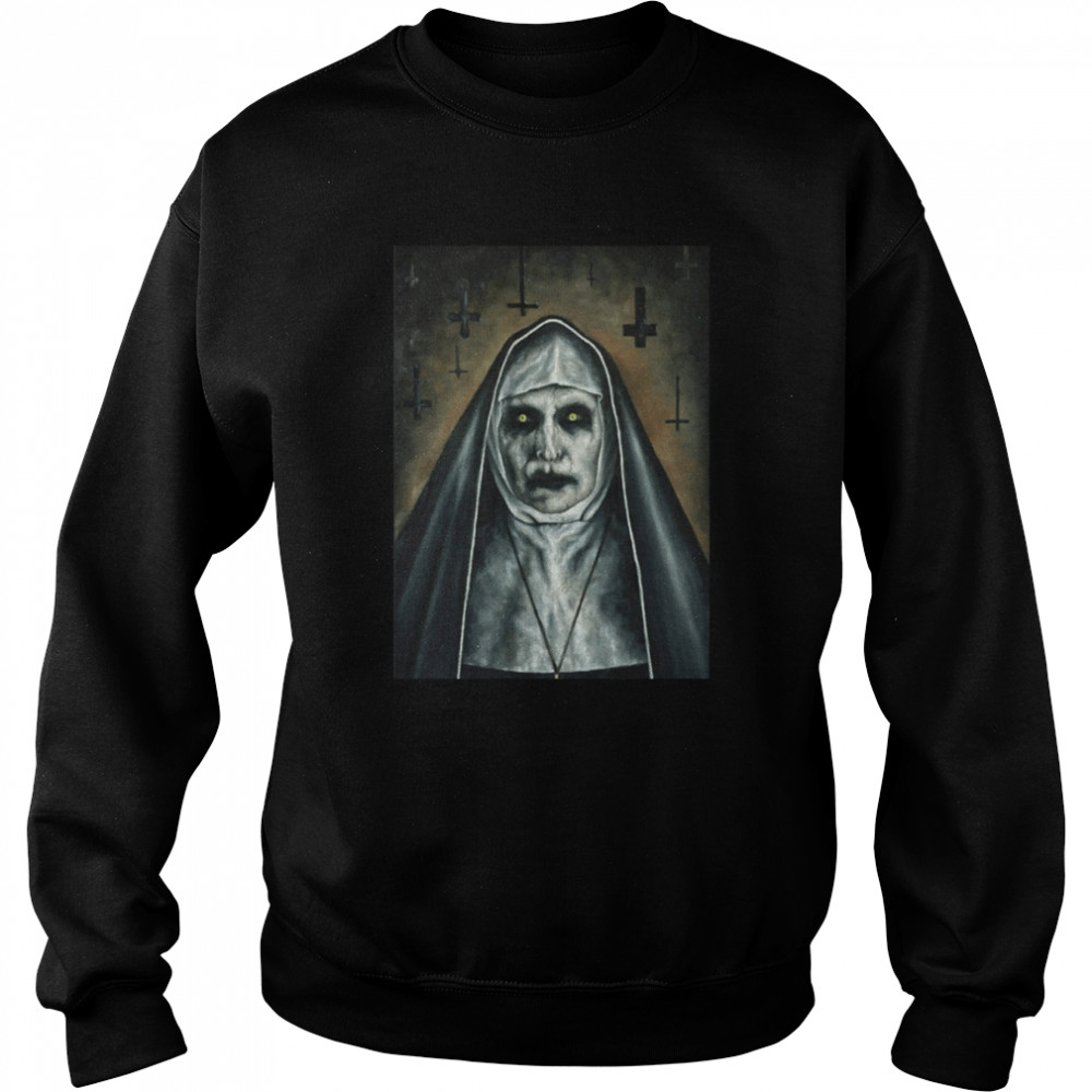 Ed Warren Nun Halloween shirt Unisex Sweatshirt