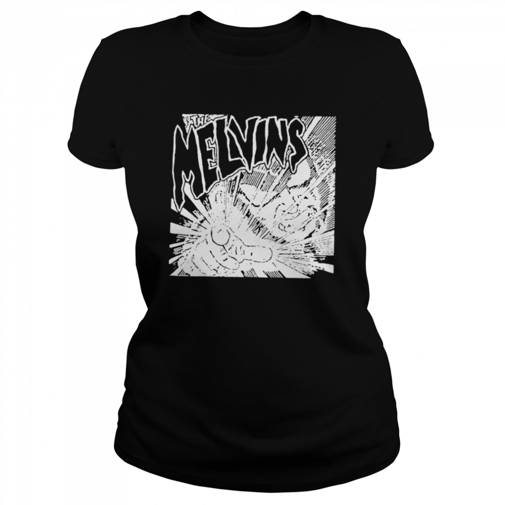 Hand Rock Band Melvin Art Melvins shirt Classic Women's T-shirt