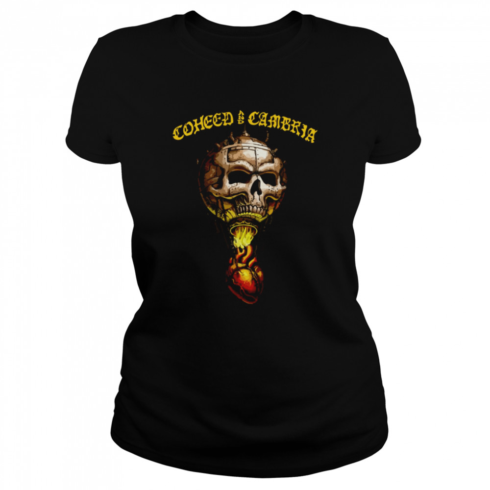 Haruskah Berahir Fitted Scoop Coheed And Cambria shirt Classic Women's T-shirt