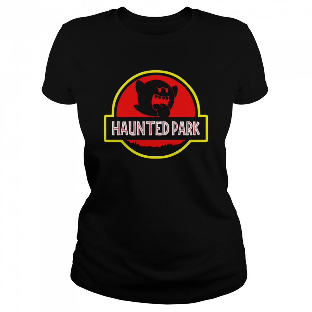 Haunted Park Super Mario Game Mashup shirt Classic Women's T-shirt