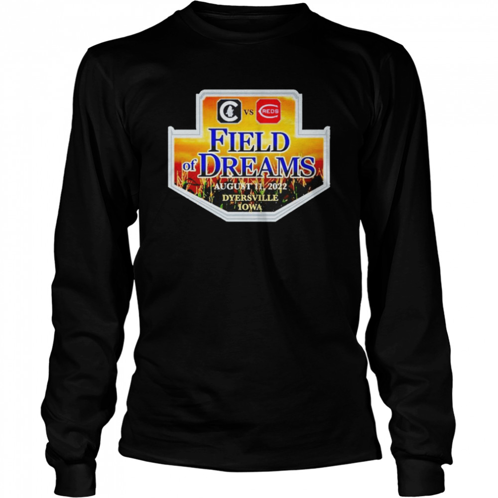 Chicago Cubs vs Cincinnati Reds field of dreams 2022 shirt - Kingteeshop