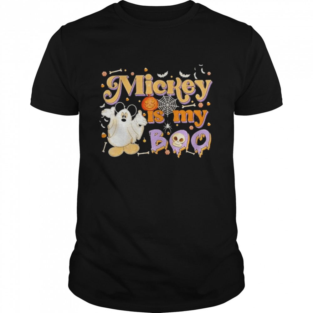 Mickey is my Boo Halloween T-shirt Classic Men's T-shirt