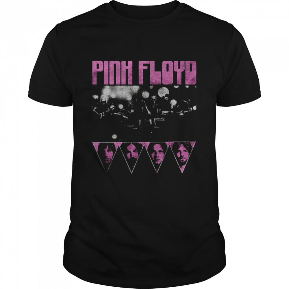 Pink Floyd In Concert T- Classic Men's T-shirt