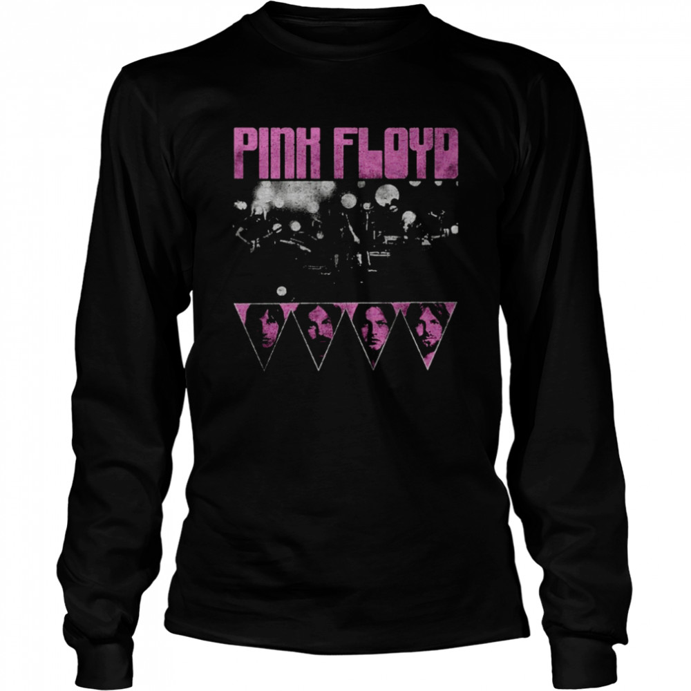 Pink Floyd In Concert T- Long Sleeved T-shirt