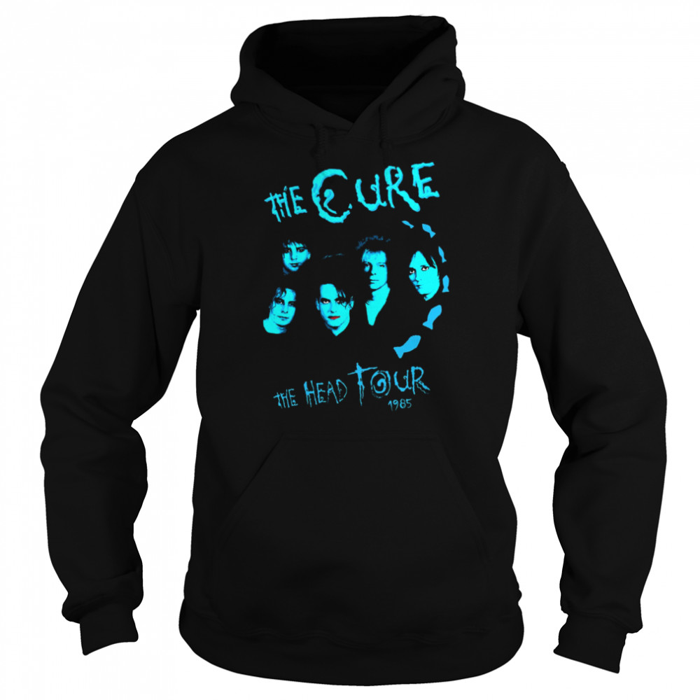 The Head Tour 1985 The Cure Rock Band Vintage shirt Unisex Hoodie