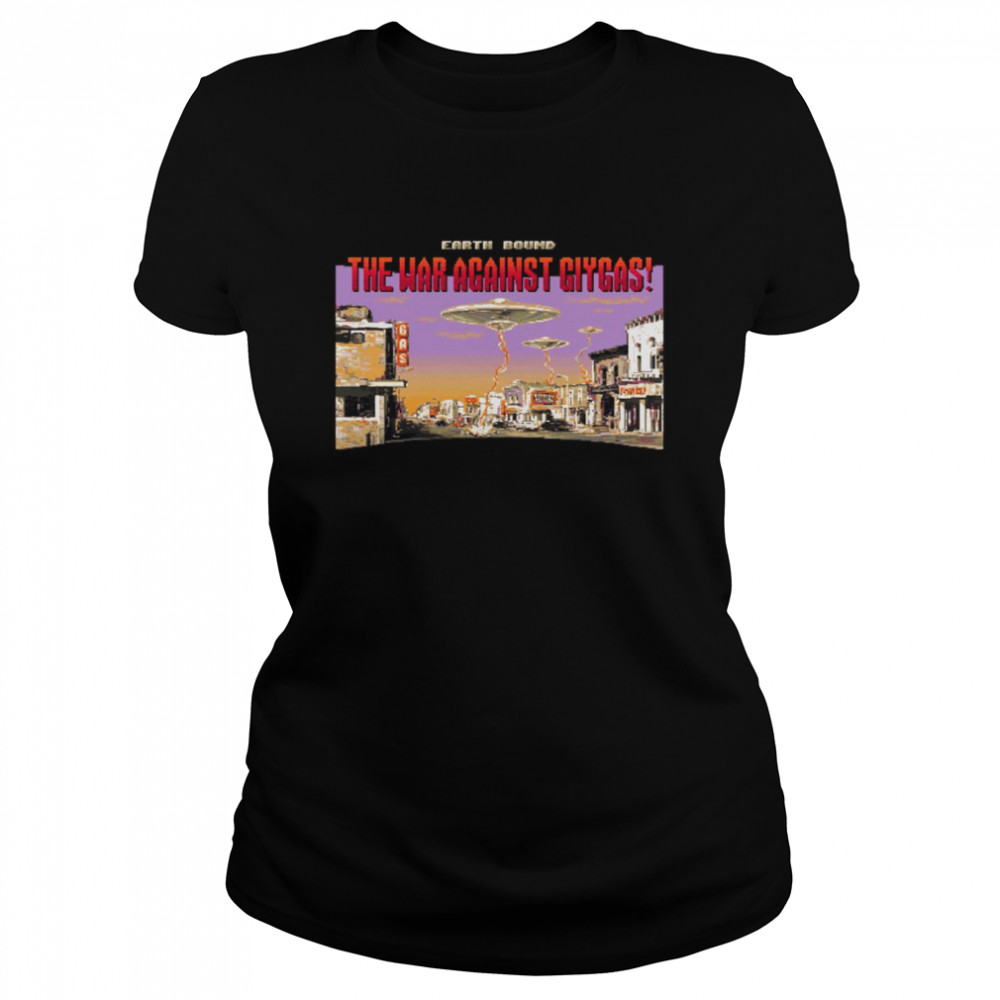 The War Against Giygas Earth Bound shirt Classic Women's T-shirt