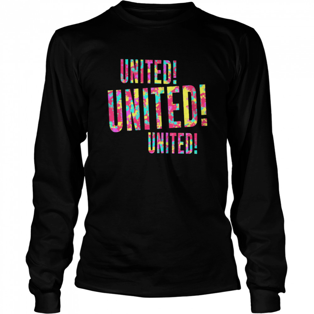 United United United Manchester United Football Team shirt Long Sleeved T-shirt